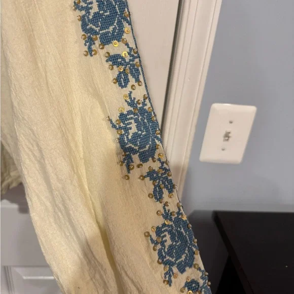 Free People Hayden Embellished Blouse - Picture 8 of 13